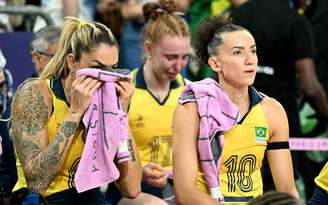 Jogadoras do Brasil lamentam eliminação nas Olimpíadas