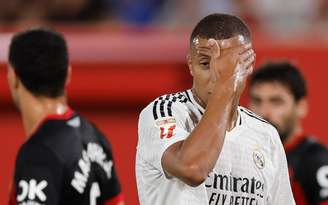 Mbappé em ação pelo Real Madrid