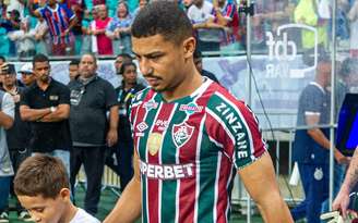 André entra em campo pelo Fluminense