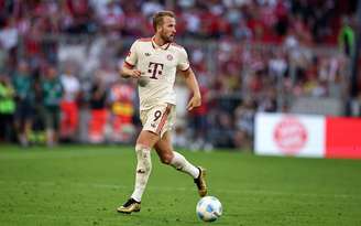 Harry Kane (Bayern de Munique) durante jogo contra o Freiburg, no dia 01.09.2024