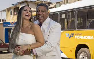 Ailton Graça (Edson) e Viviane Araújo (Rosana) serão um casal de ricos em Volta por Cima (