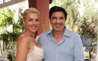 Ana Hickmann e Edu Guedes