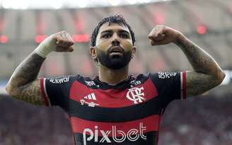 Gabigol se despede do Flamengo em jogo contra o Vitória 