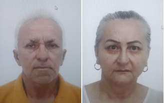 Valdinez Borges de Oliveira, de 62 anos, e Sílvia Borges, de 60