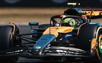 Lando Norris cravou o melhor tempo no segundo treino em Silverstone