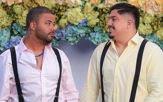 Hytalo Santos e o marido