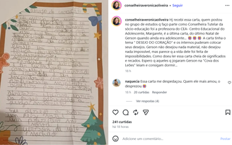 Jovem morto por leoa em João Pessoa deixou carta de Natal com desejo que comove
