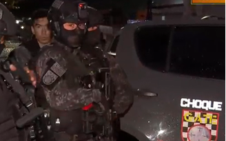 Crime mobilizou unidades do Grupo de Ações Táticas Especiais (GATE) e do Choque, além de um sniper