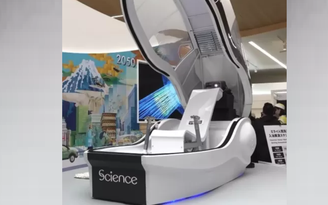 Máquina de lavar humanos foi lançada no Japão