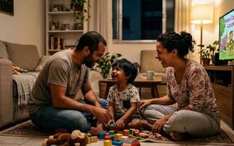 Desenvolvimento infantil / Imagem: SaúdeLab