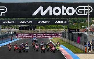 Grid de largada da MotoGP