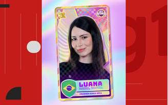 Luana, campeã de Candy Crush -Divulgação