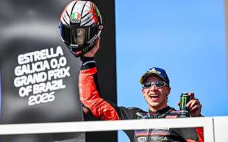 Marco Bezzecchi durante GP do Brasil 