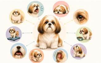 Problemas de saúde do Shih Tzu