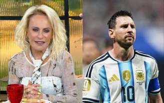 Apresentadora confessou ter torcido pela Argentina por conta de Messi