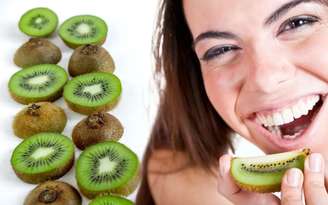 Comer kiwi com casca / Canda