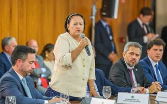 Fátima Bezerra, governadora do Rio Grande do Norte. Estado foi o único que não cumpriu limite de gastos com pessoal no Poder Executivo em 2024.
