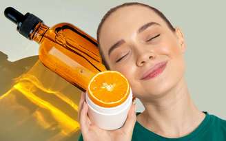 Vitamina C no rosto - Magnific / Canva