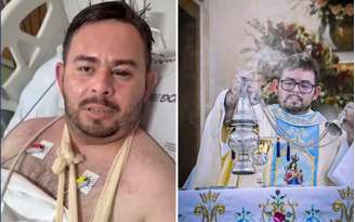 Padre sofre grave acidente de carro em em Goiás. 