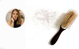 Queda de cabelo feminino / Canva
