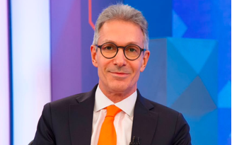 Romeu Zema (Novo) nos Estúdios Globo