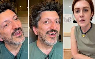 Lito Sousa e a esposa, Mila Seidl. Ela falou sobre a rotina do influenciador em casa e explicou por que cuidados paliativos não significam necessariamente cuidados terminais. Foto: Reprodução/Instagram