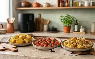 Alimentos que ficam bons na airfryer
