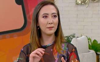 Ju Massaoka fala sobre problema de saúde no programa de Ana Maria Braga (Imagem: Reprodução / Globo)