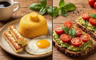 Cuscuz ou pão integral