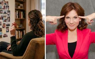 Jovem anônima com memória autobiográfica altamente superior e atriz americana Marilu Henner, conhecida por apresentar a mesma capacidade. Crédito da foto da atriz: AARP.