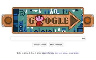 Contos dos irmãos Grimm ganharam homenagem especial do Google em um doodle pelos 200 anos de publicação. Chapeuzinho Vermelho é a história relatada no logo do buscador