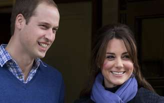 William e Kate em imagem de 6 de dezembro de 2012