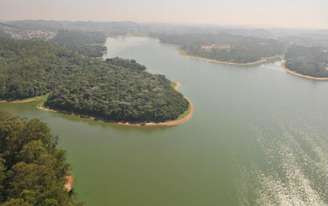 A represa de Guarapiranga, em São Paulo