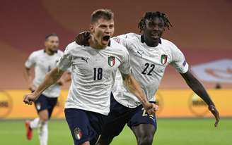  Barella marcou o gol da vitória da Itália contra a Holanda