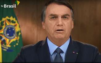 Presidente Jair Bolsonaro durante pronunciamento na ONU