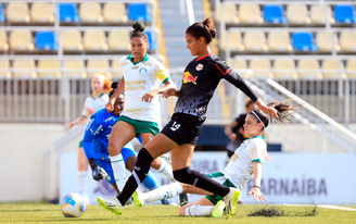 As Bragantinas empataram com o Palmeiras pelo Brasileirão Feminino 2024. 