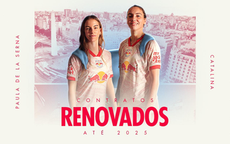 Red Bull Bragantino renova com mais duas atletas do time feminino. 