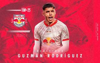 Red Bull Bragantino anunciou a contratação do zagueiro uruguaio Guzmán Rodríguez. 