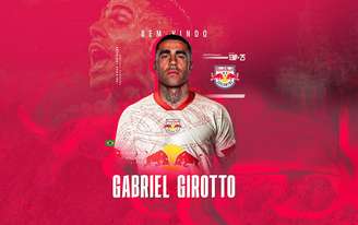 Gabriel é anunciado como reforço do Red Bull Bragantino. 