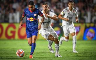 Vinicinho, jogador do Red Bull Bragantino. 