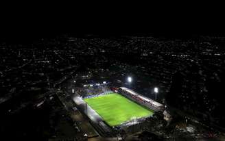 Estádio Municipal Cícero de Souza Marques visto de cima 