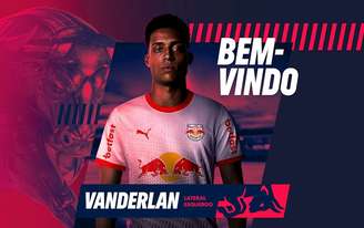 Red Bull Bragantino anuncia a chegada de Vanderlan. 