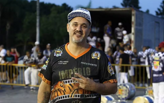 Teta, presidente da Império da Casa Verde e vice-presidente da Liga-SP, é suspeito de integrar o PCC