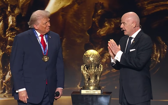 O presidente Trump ganhou o primeiro Prêmio da Paz da Fifa