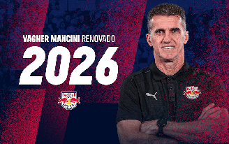 Red Bull Bragantino prorroga contrato de Vagner Mancini. 