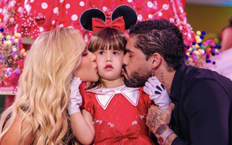 Virginia e Zé Felipe comemoram aniversário de Maria Alice