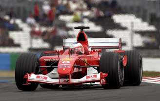 Ferrari F2002 de Rubens Barrichello 