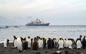 O clima gelado da Antártida é o local de muitas pesquisas científicas