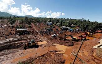 Local afetado por rompimento de barreira no Quênia 10/05/2018 REUTERS/Thomas Mukoya