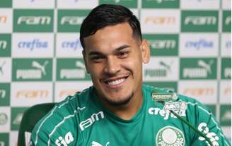 Gustavo Gómez é um dos destaques do Palmeiras (Foto: Crédito: Cesar Greco/Ag Palmeiras/Divulgação)